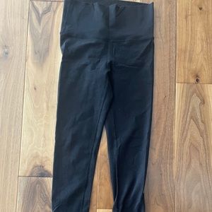 High waisted black ivivva leggings